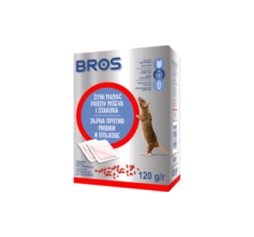 Зърна против мишки и плъхове BROS